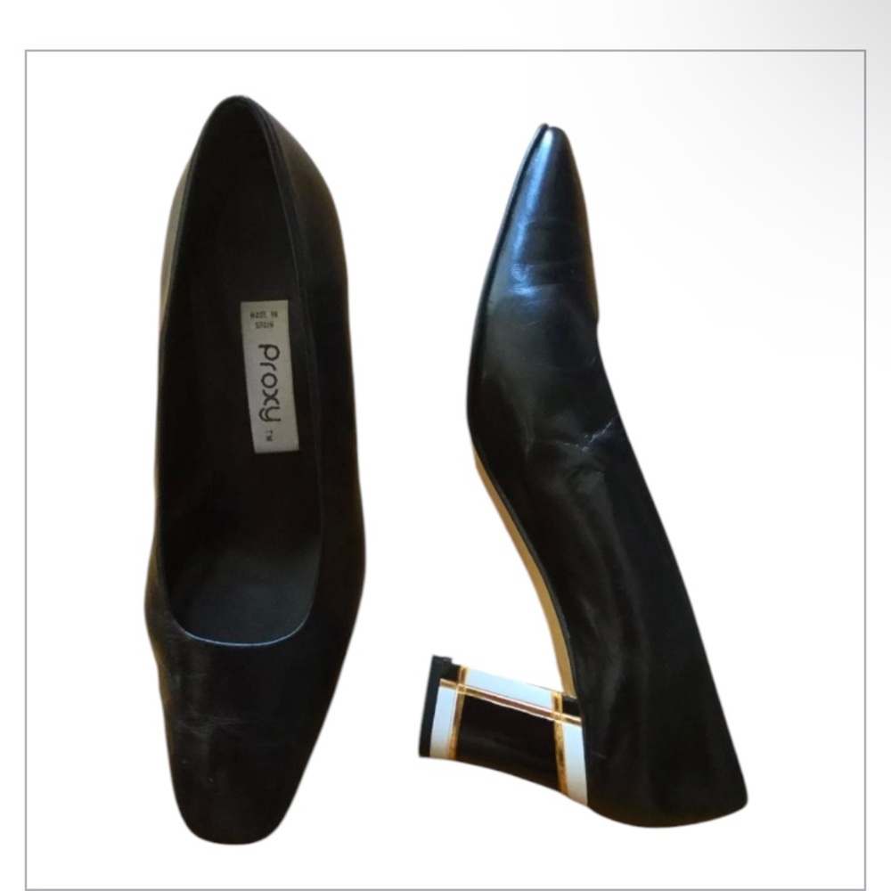 Vintage Proxy Black Heels Wome size 11